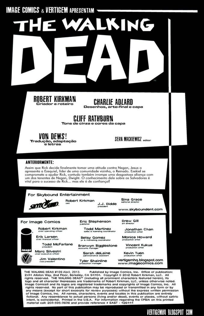 Read The Walking Dead Comic (PT) Manga Online
