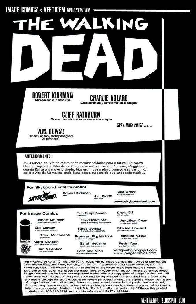 Read The Walking Dead Comic (PT) Manga Online