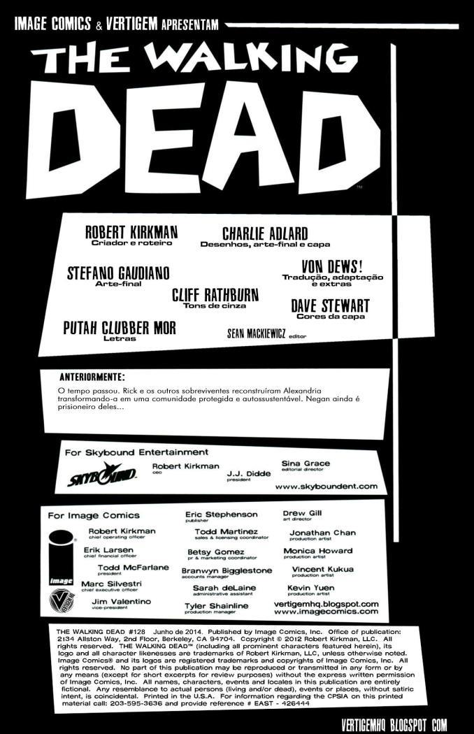 Read The Walking Dead Comic (PT) Manga Online