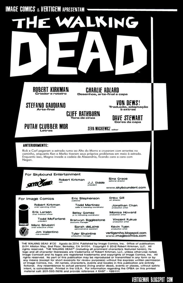 Read The Walking Dead Comic (PT) Manga Online