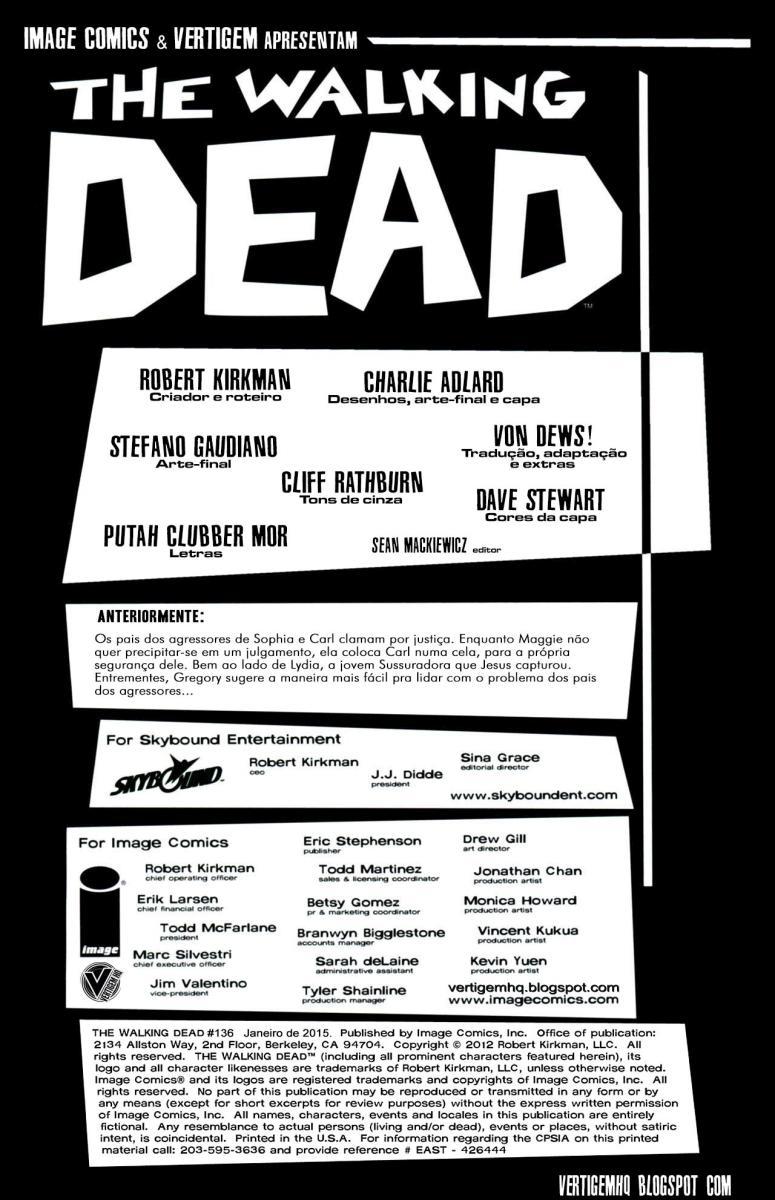 Read The Walking Dead Comic (PT) Manga Online