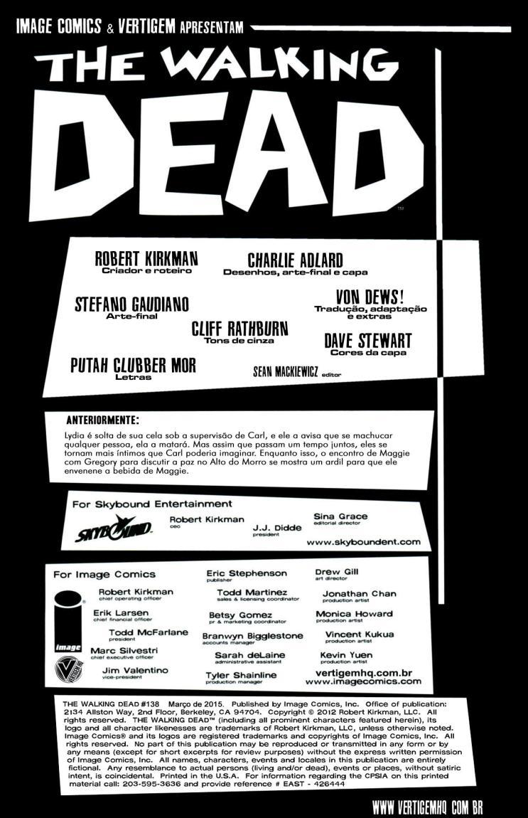 Read The Walking Dead Comic (PT) Manga Online