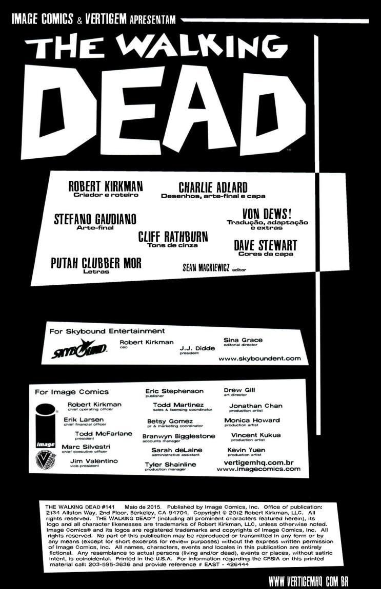 Read The Walking Dead Comic (PT) Manga Online