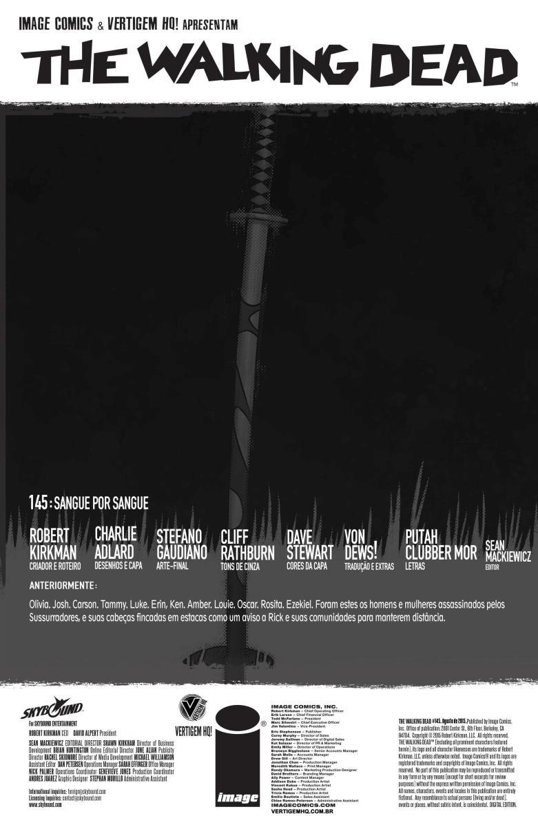 Read The Walking Dead Comic (PT) Manga Online