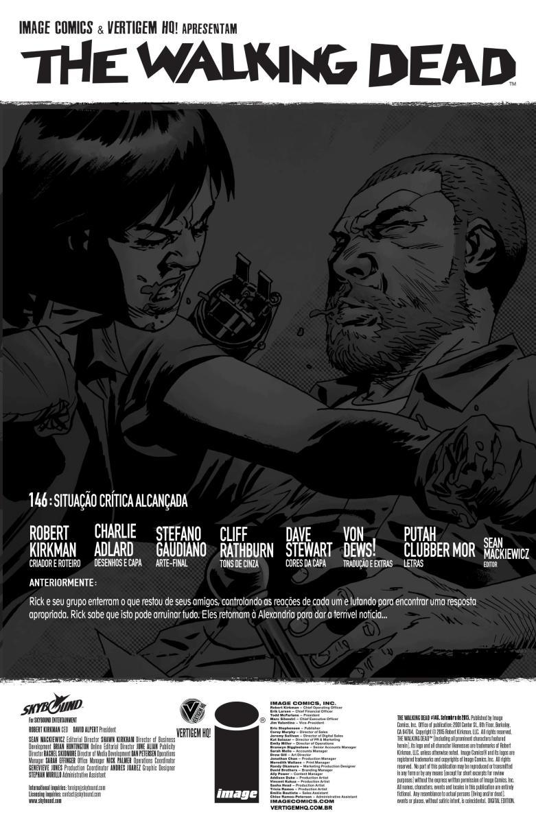 Read The Walking Dead Comic (PT) Manga Online