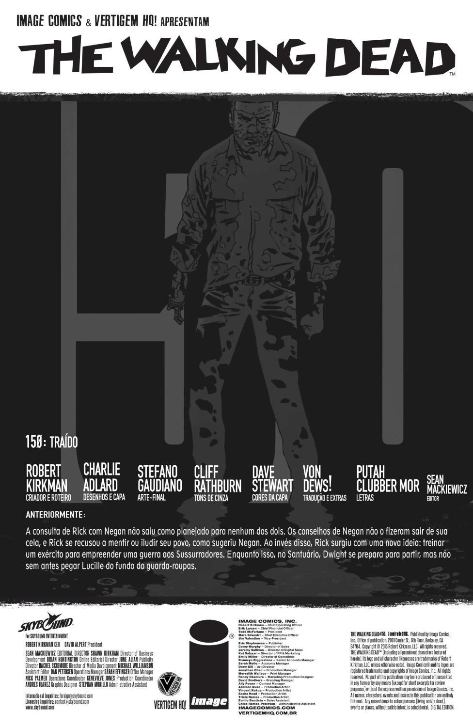 Read The Walking Dead Comic (PT) Manga Online