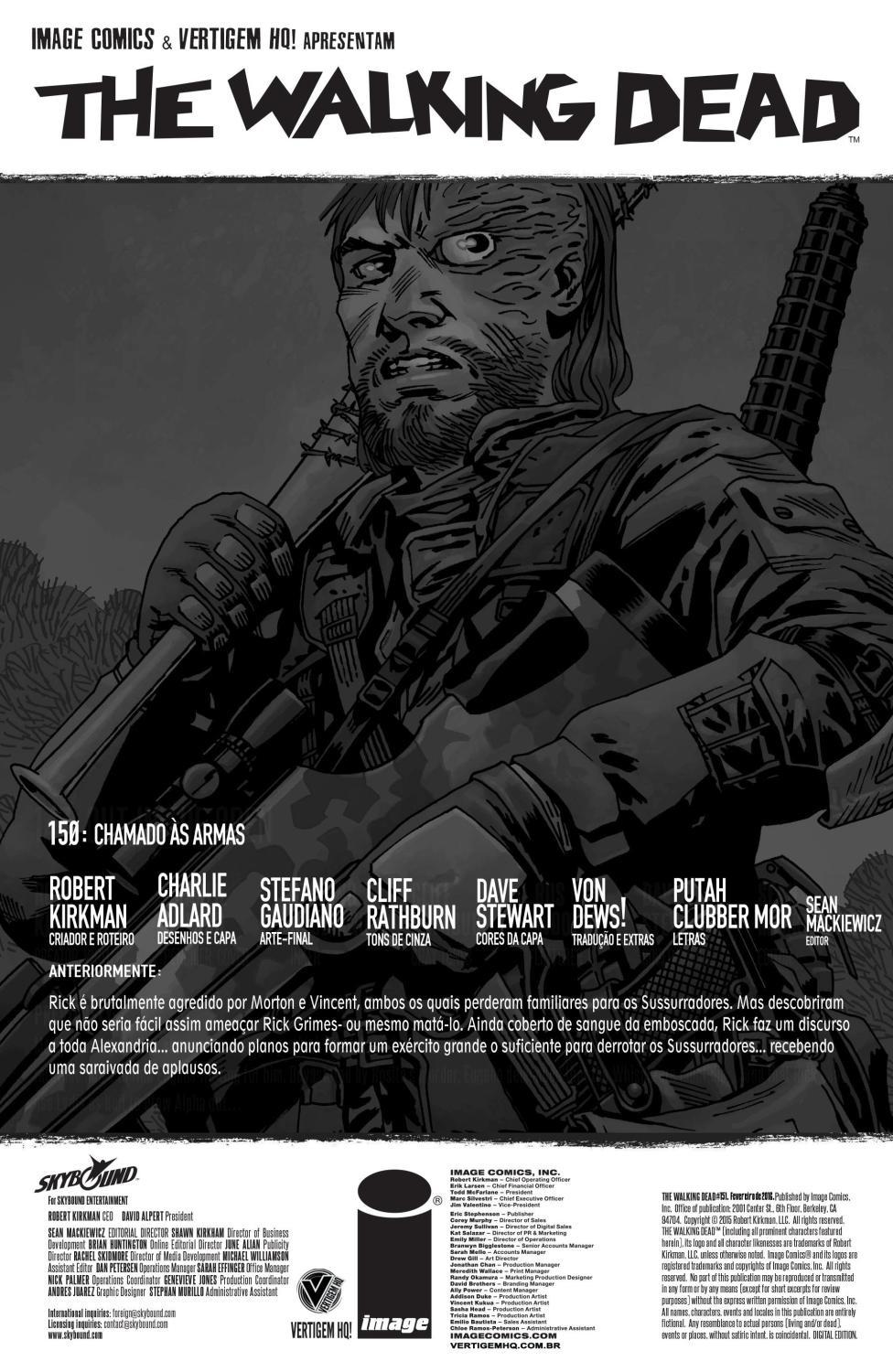 Read The Walking Dead Comic (PT) Manga Online