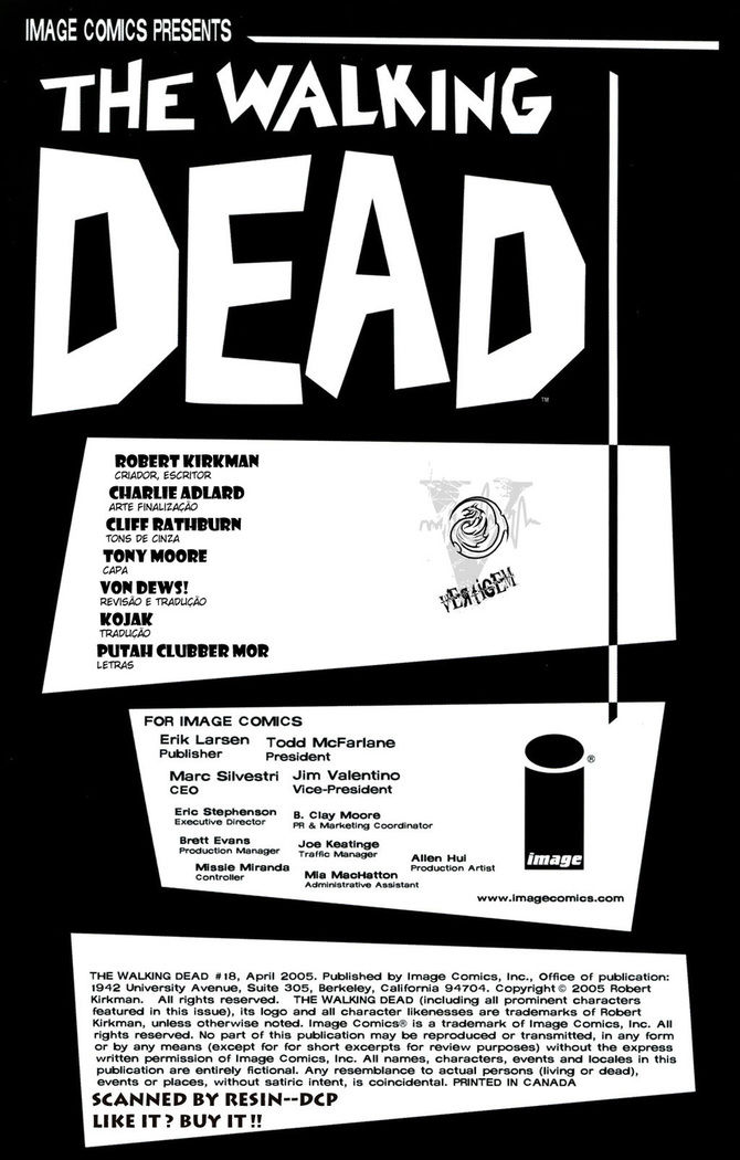 Read The Walking Dead Comic (PT) Manga Online