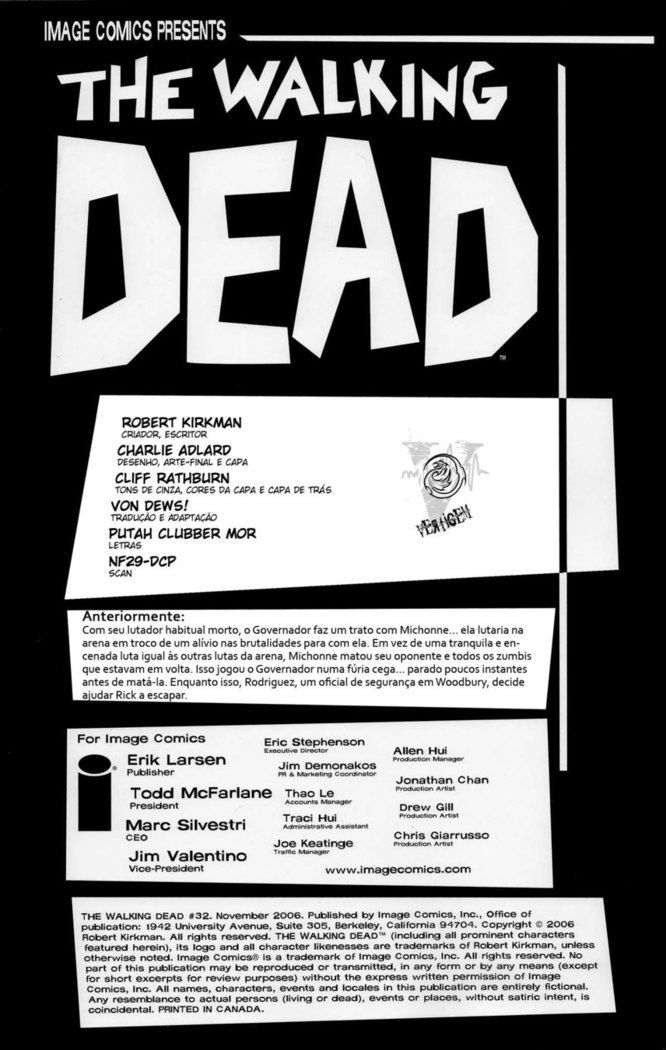 Read The Walking Dead Comic (PT) Manga Online