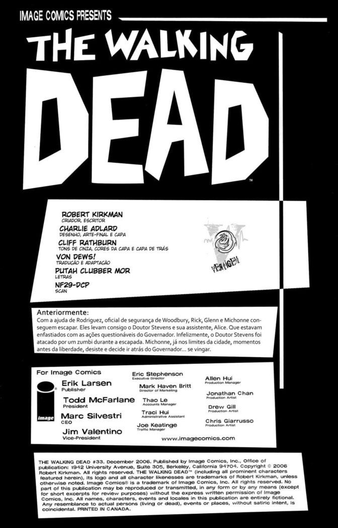 Read The Walking Dead Comic (PT) Manga Online