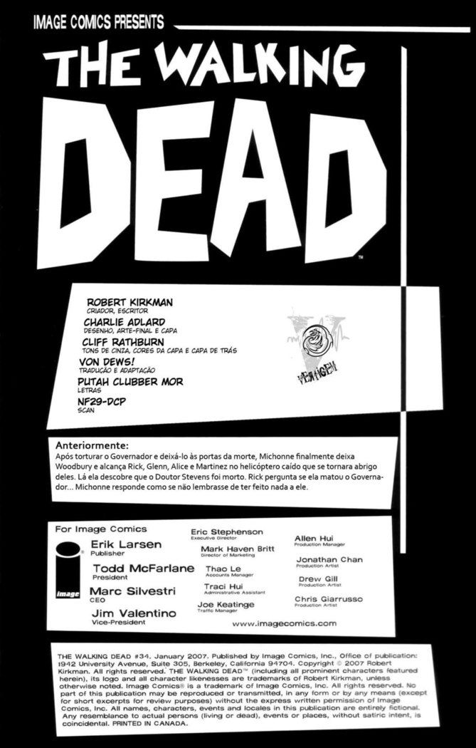 Read The Walking Dead Comic (PT) Manga Online