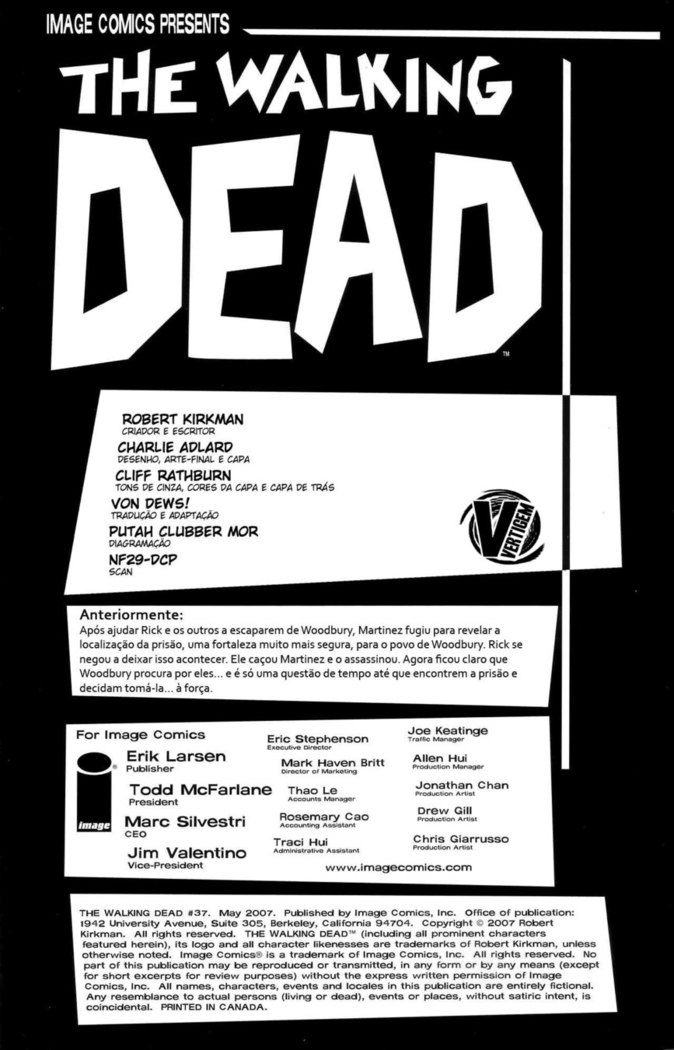 Read The Walking Dead Comic (PT) Manga Online