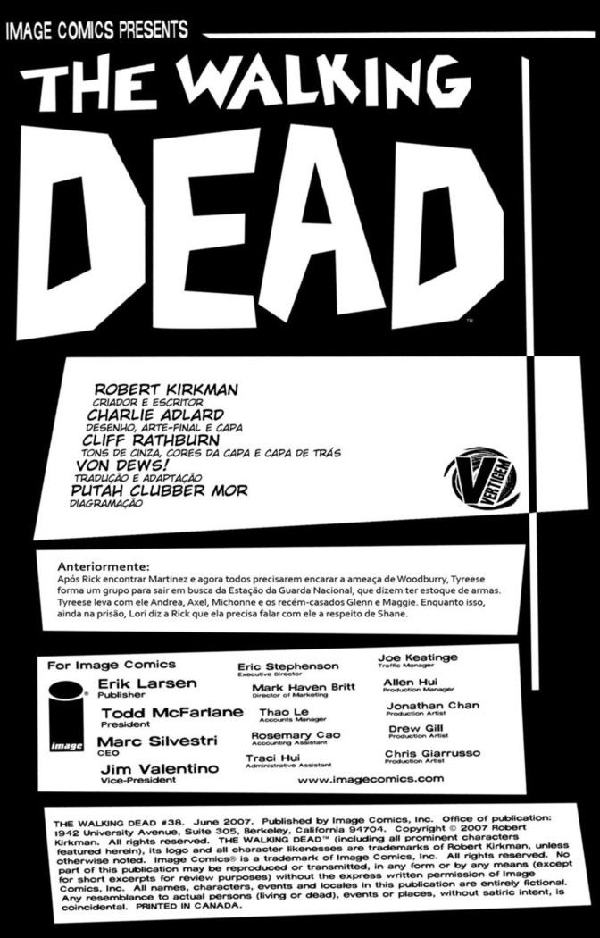 Read The Walking Dead Comic (PT) Manga Online