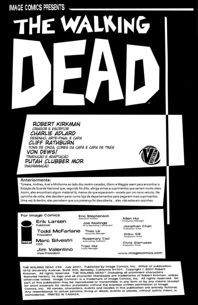 Read The Walking Dead Comic (PT) Manga Online