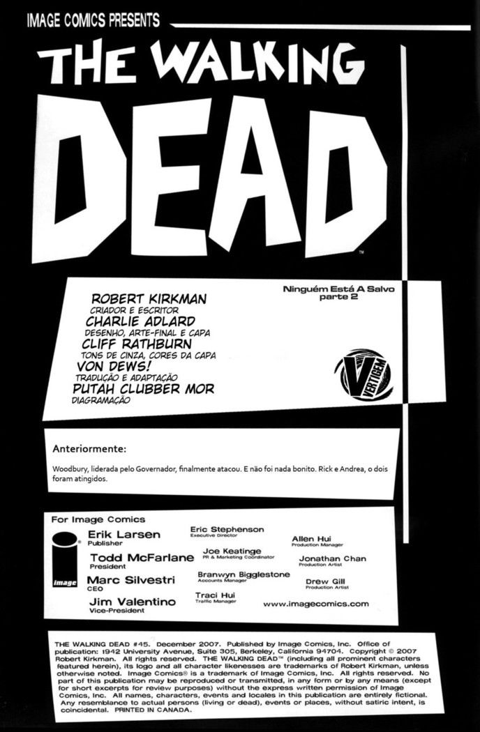 Read The Walking Dead Comic (PT) Manga Online