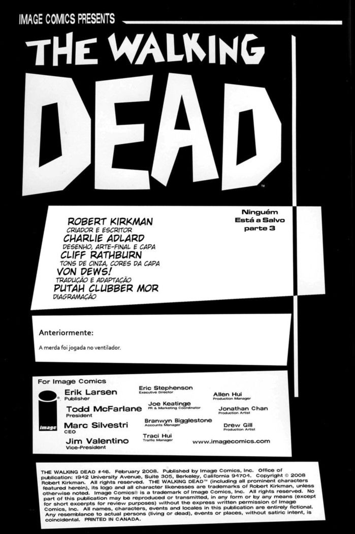 Read The Walking Dead Comic (PT) Manga Online