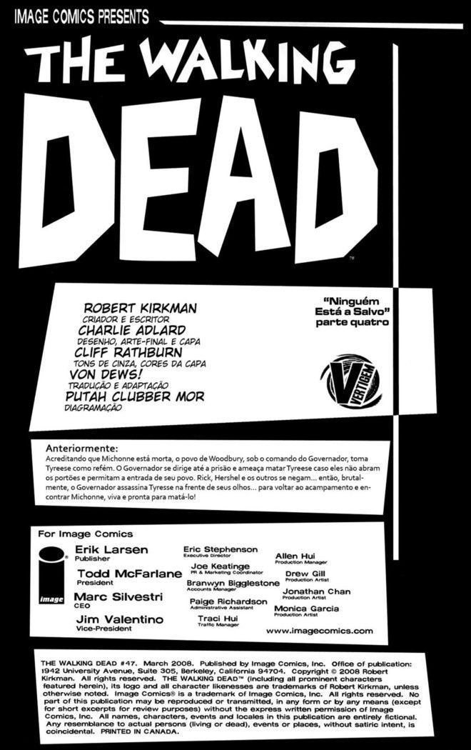 Read The Walking Dead Comic (PT) Manga Online