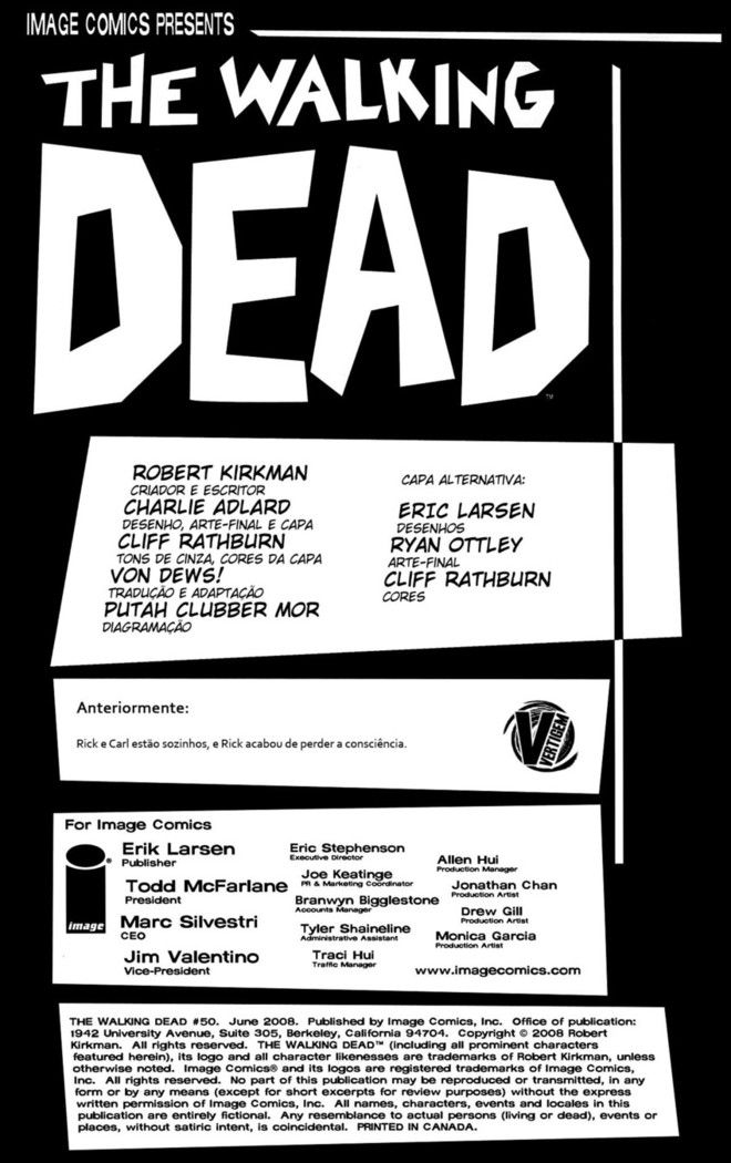Read The Walking Dead Comic (PT) Manga Online