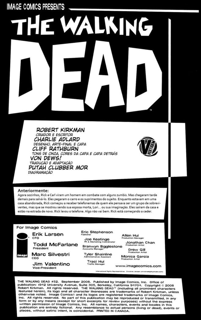 Read The Walking Dead Comic (PT) Manga Online