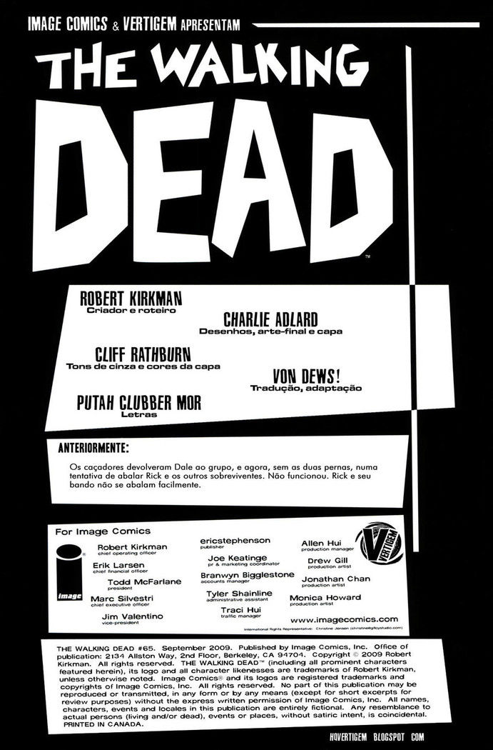 Read The Walking Dead Comic (PT) Manga Online