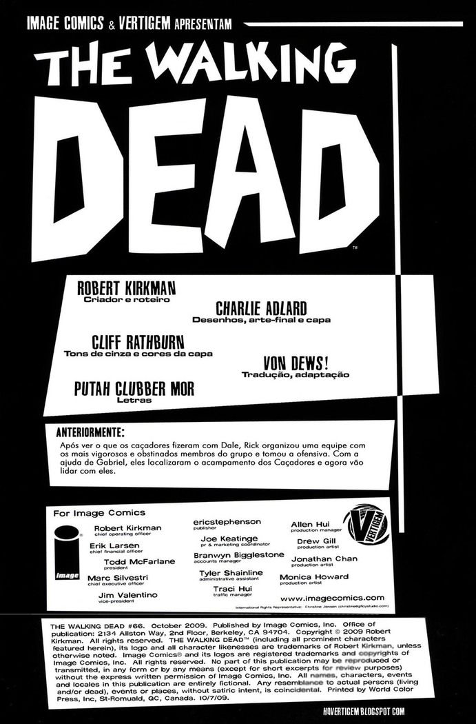 Read The Walking Dead Comic (PT) Manga Online