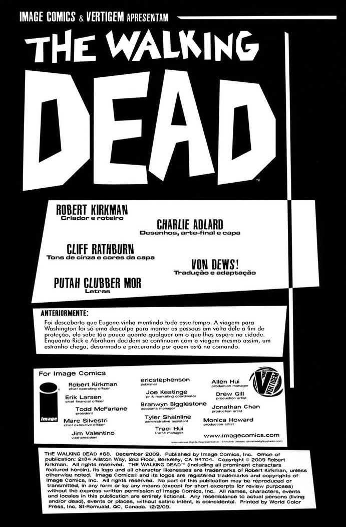 Read The Walking Dead Comic (PT) Manga Online