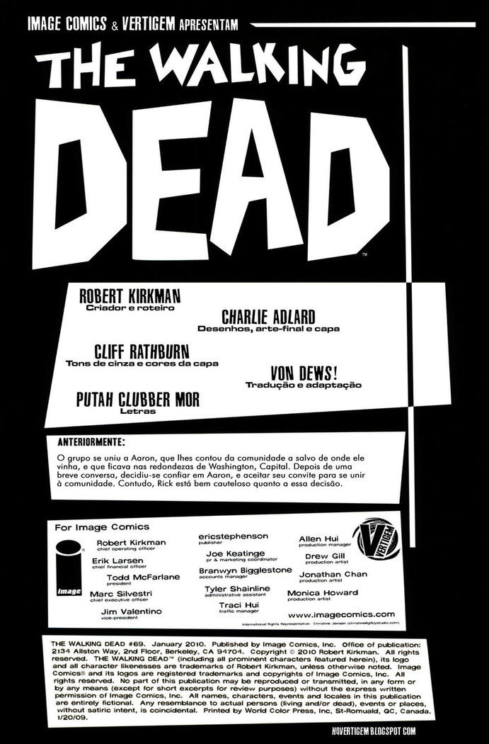 Read The Walking Dead Comic (PT) Manga Online