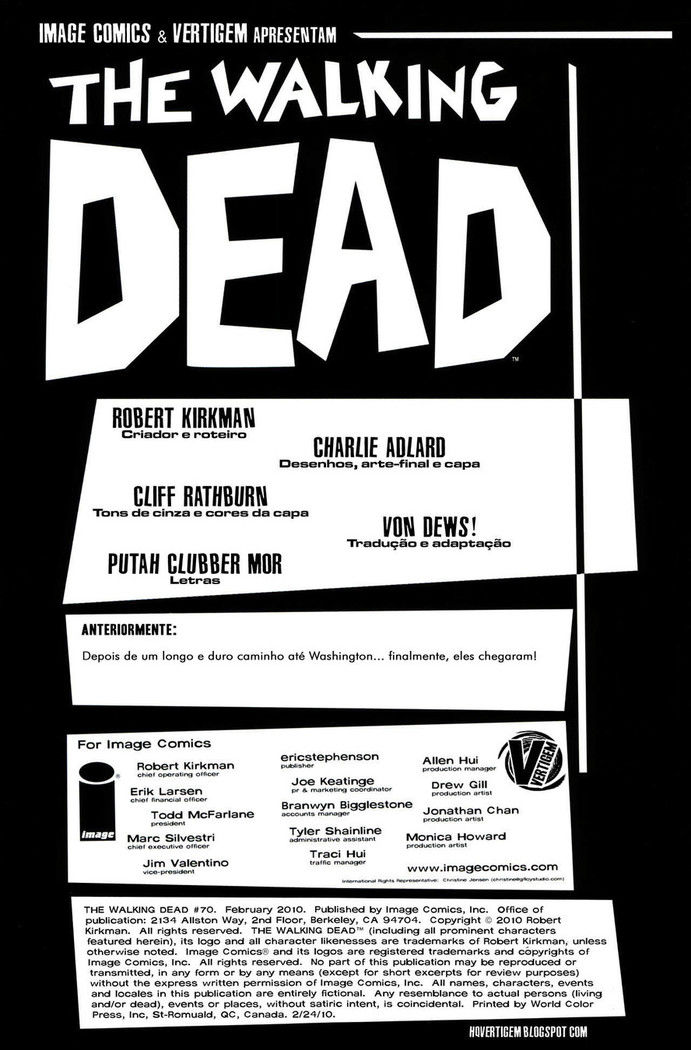 Read The Walking Dead Comic (PT) Manga Online