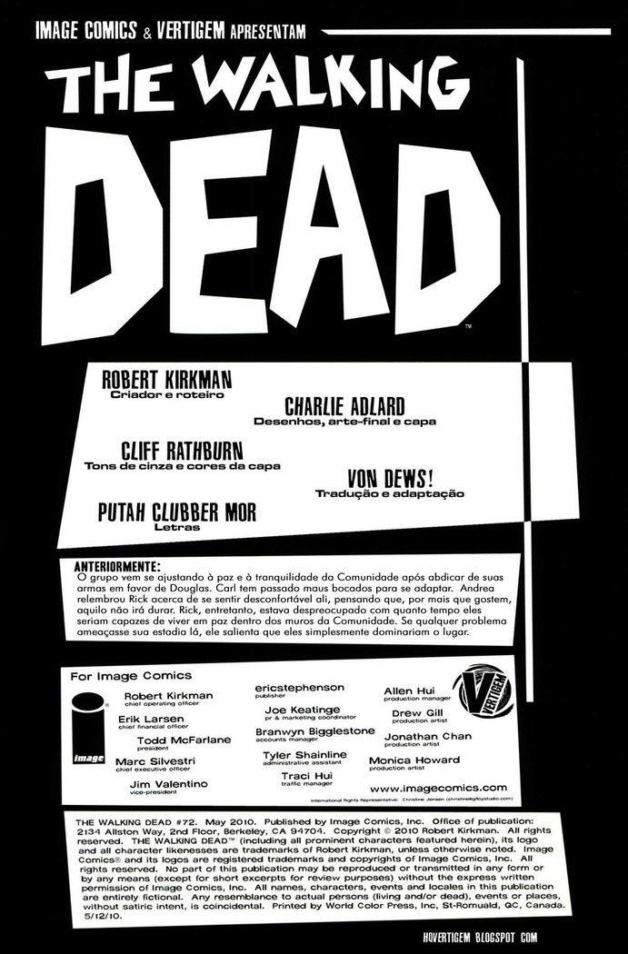 Read The Walking Dead Comic (PT) Manga Online