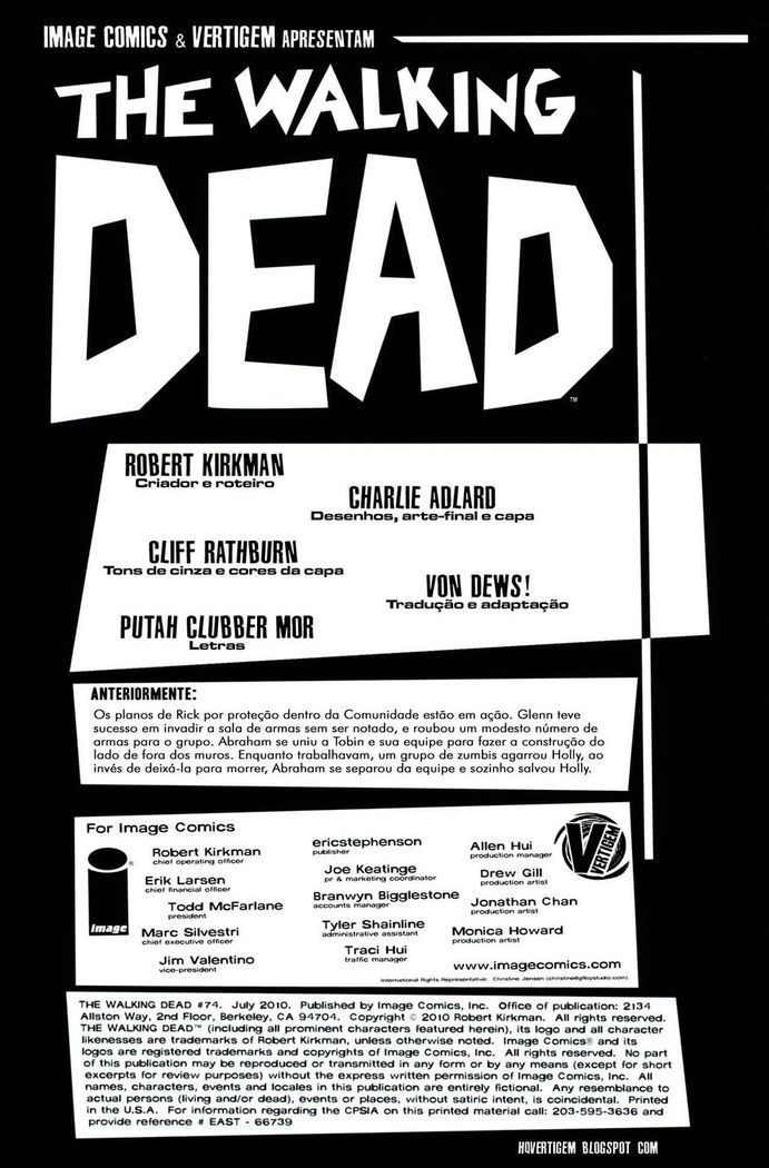 Read The Walking Dead Comic (PT) Manga Online