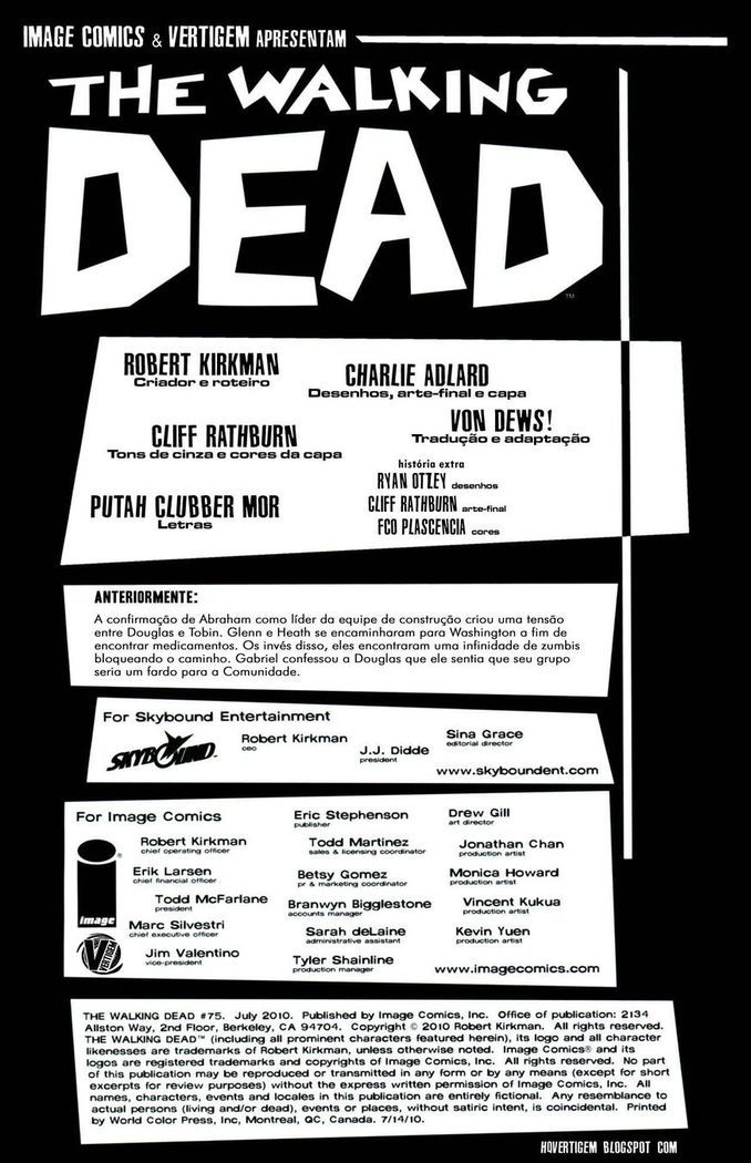 Read The Walking Dead Comic (PT) Manga Online