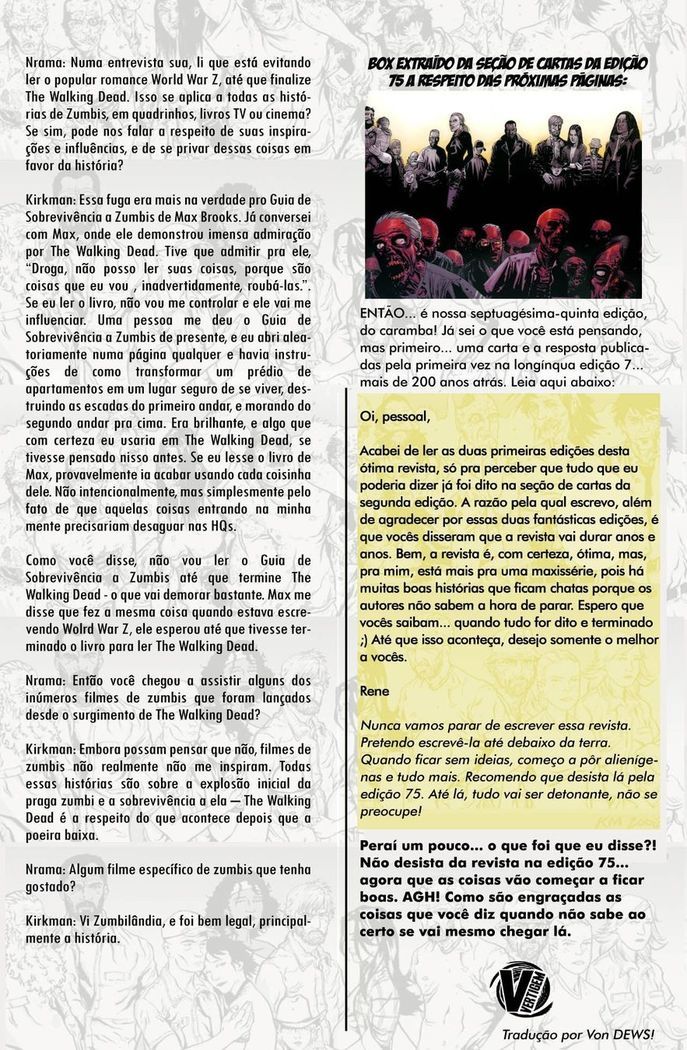 Read The Walking Dead Comic (PT) Manga Online