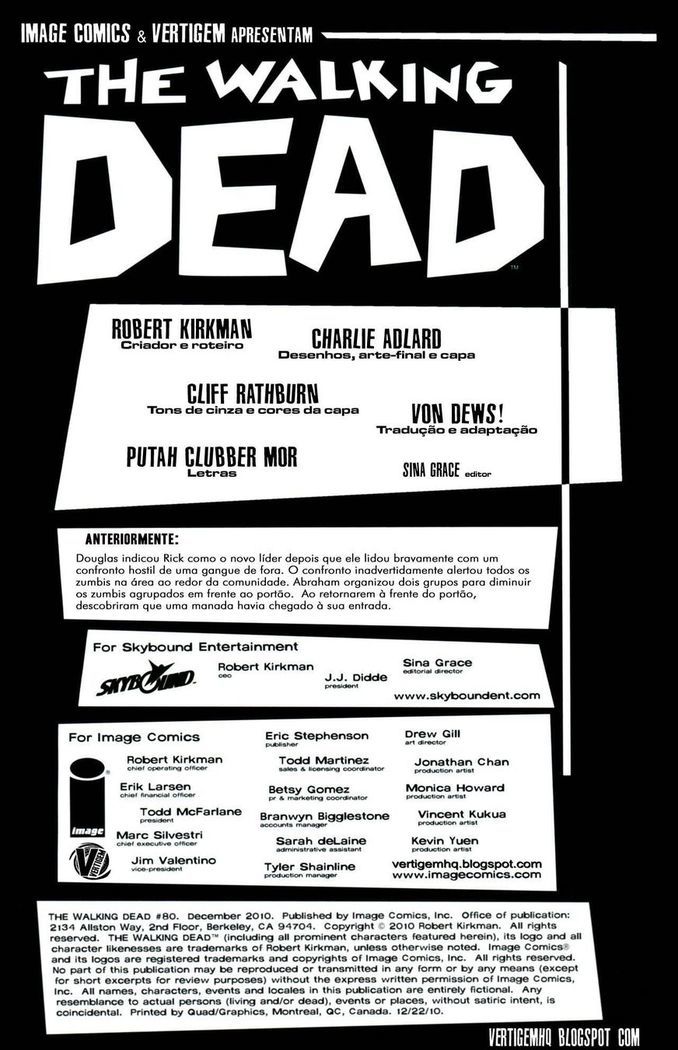 Read The Walking Dead Comic (PT) Manga Online