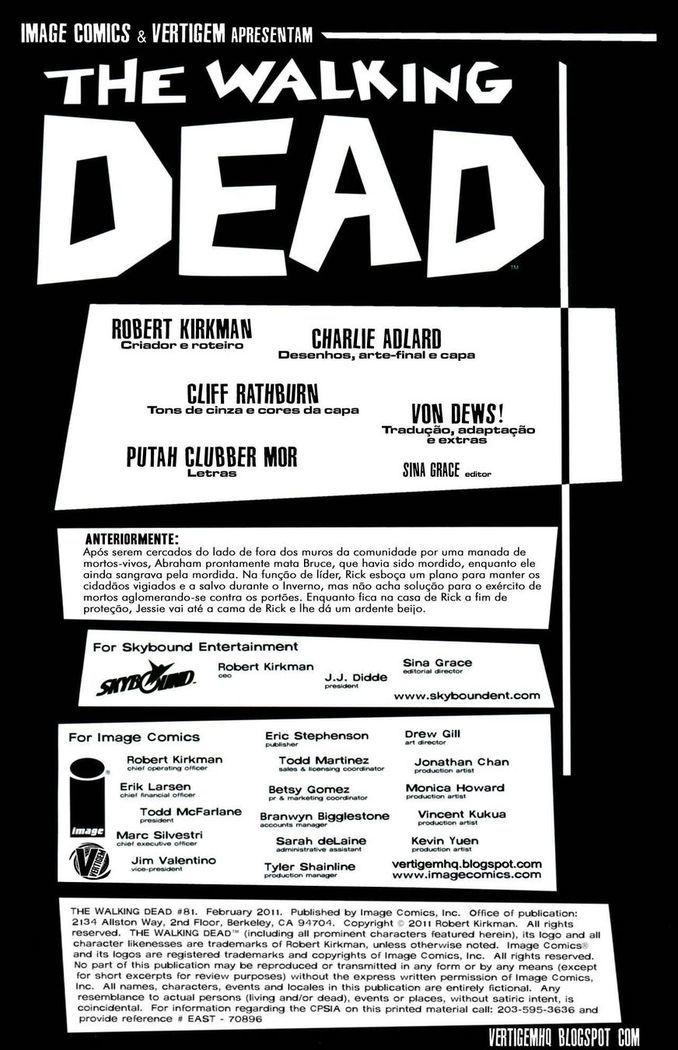Read The Walking Dead Comic (PT) Manga Online