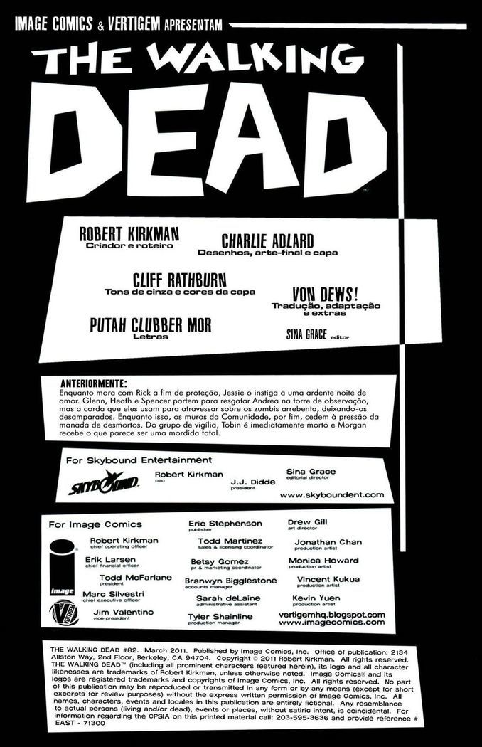 Read The Walking Dead Comic (PT) Manga Online