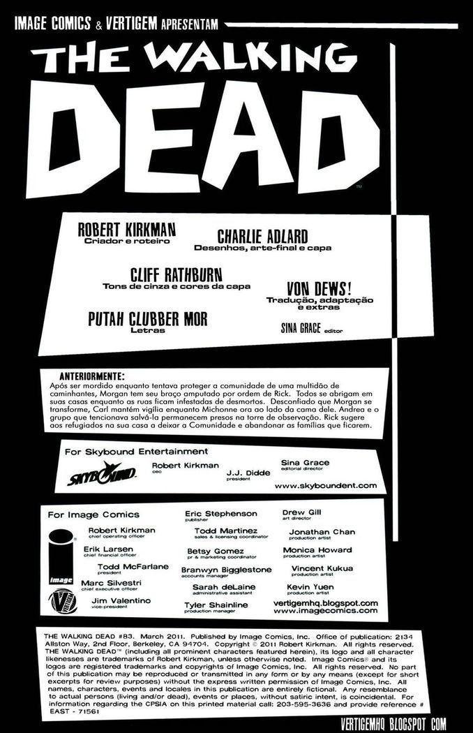 Read The Walking Dead Comic (PT) Manga Online