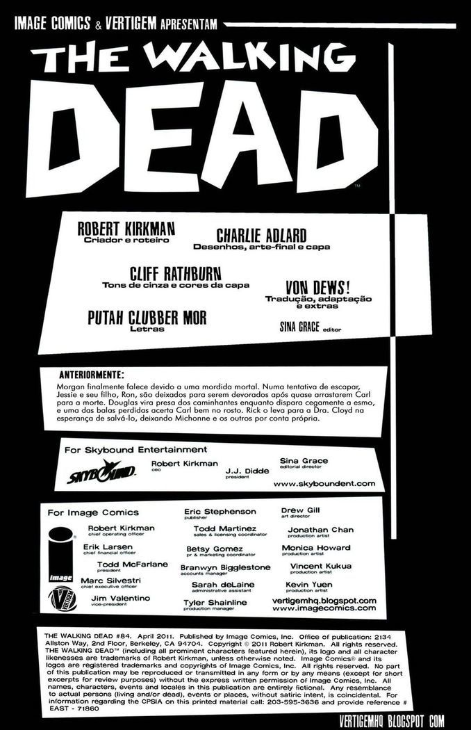 Read The Walking Dead Comic (PT) Manga Online