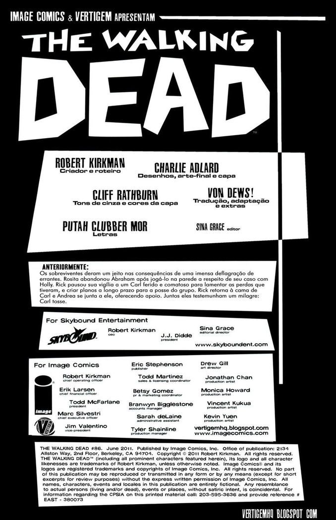 Read The Walking Dead Comic (PT) Manga Online