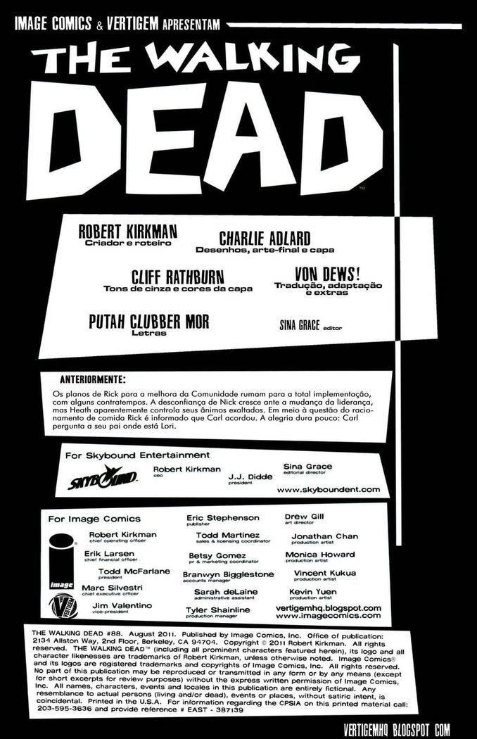 Read The Walking Dead Comic (PT) Manga Online
