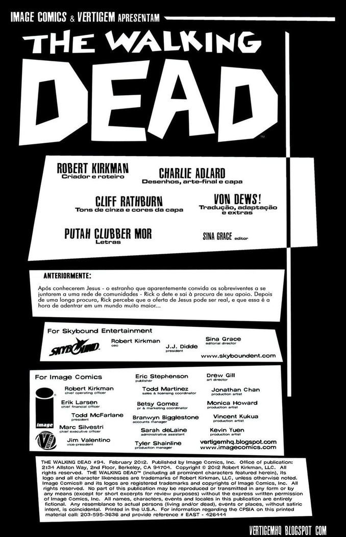 Read The Walking Dead Comic (PT) Manga Online