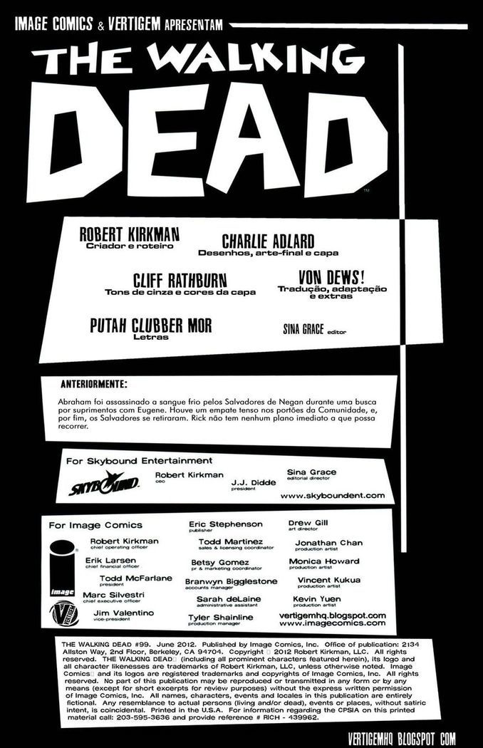 Read The Walking Dead Comic (PT) Manga Online